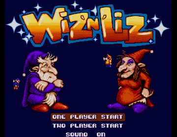 Wiz 'n' Liz_Disk1 screen shot title